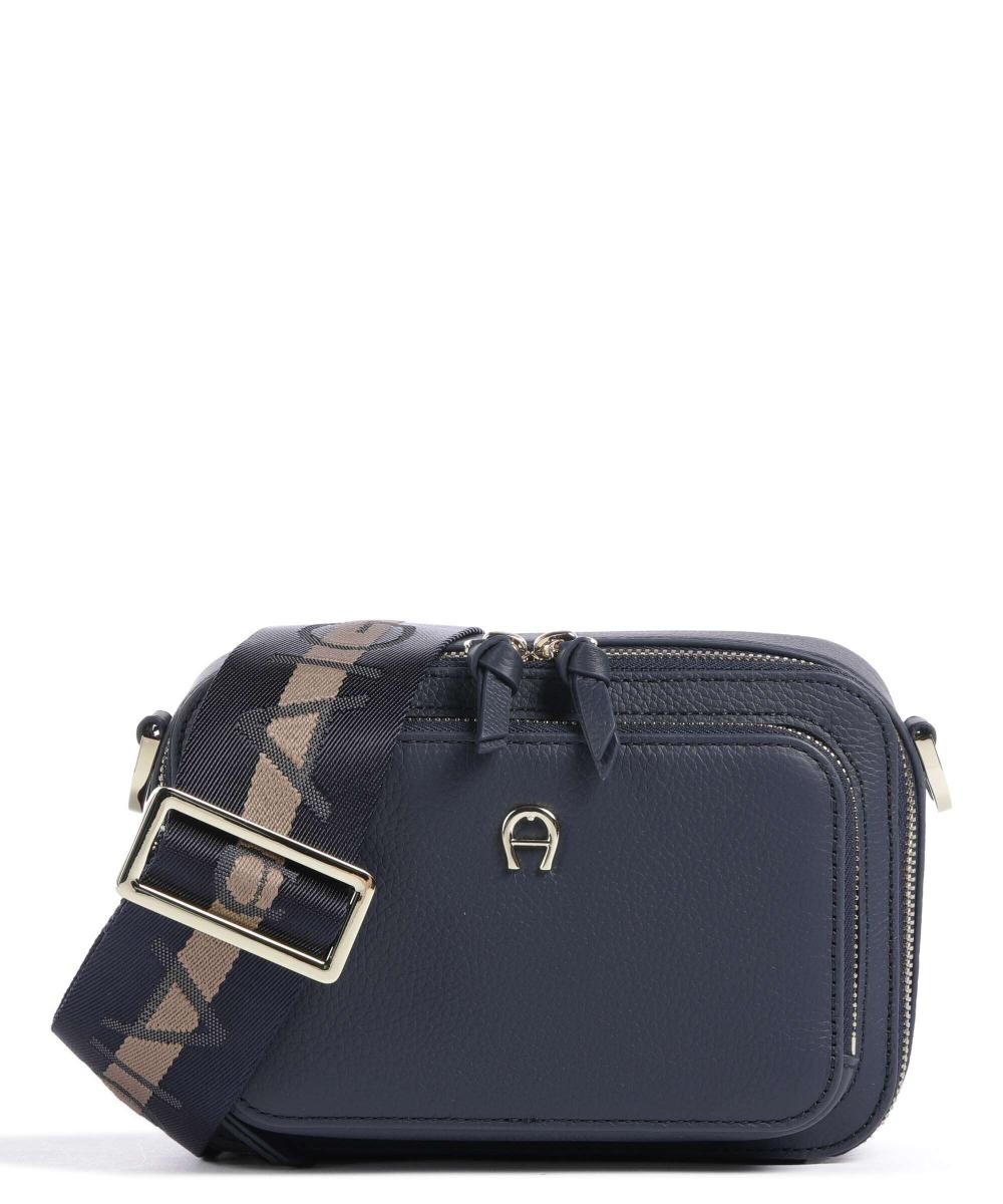 

Сумка на плечо Zita из зерненой коровьей кожи Aigner, синий
