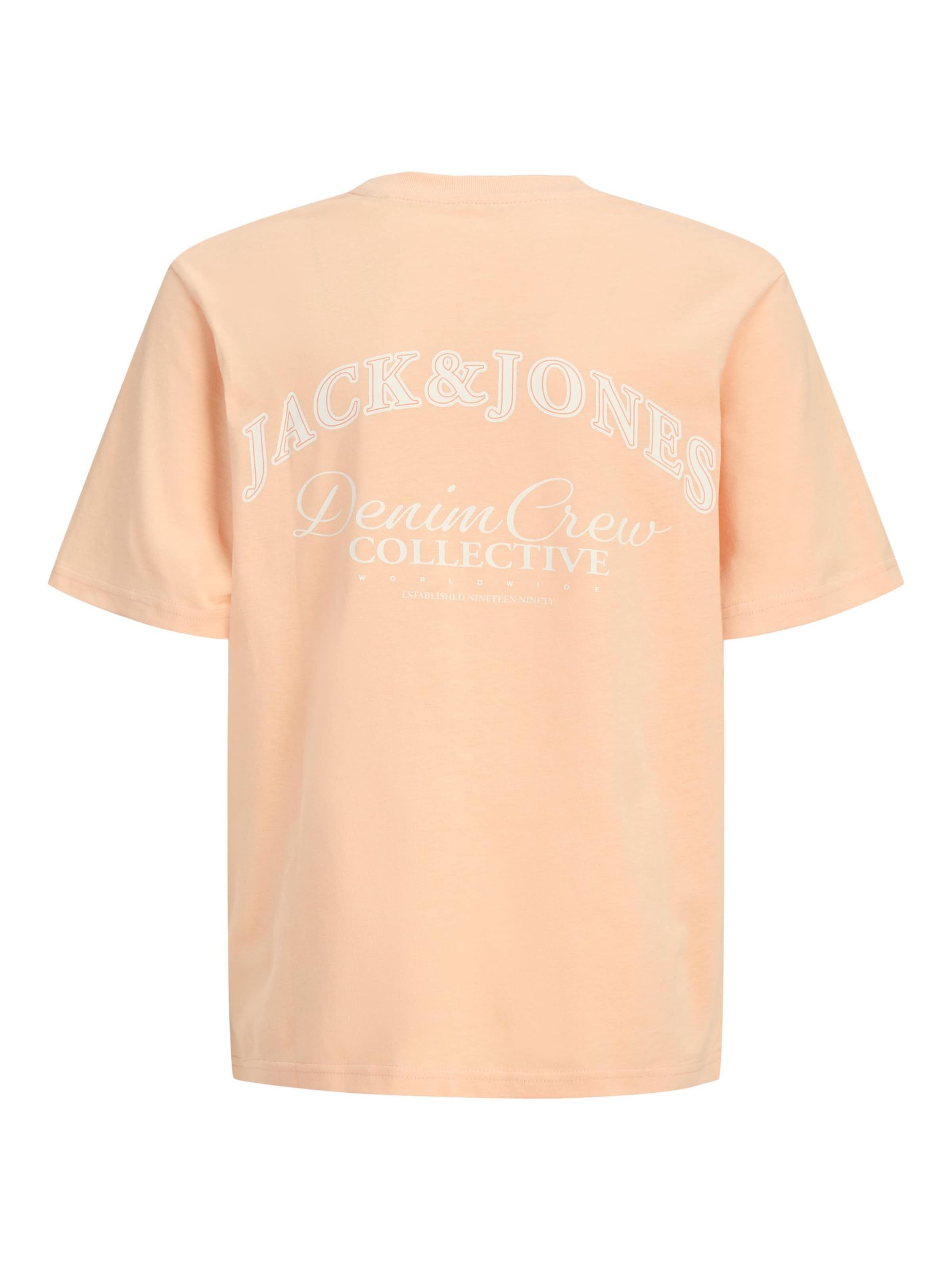 Jack & Jones Junior Футболка в бежевом цвете — фото 2