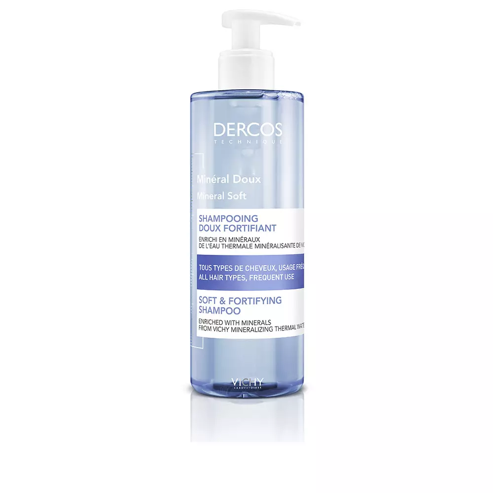 

Шампунь Dercos champú mineral uso frecuente Vichy Laboratoires, 400 мл.