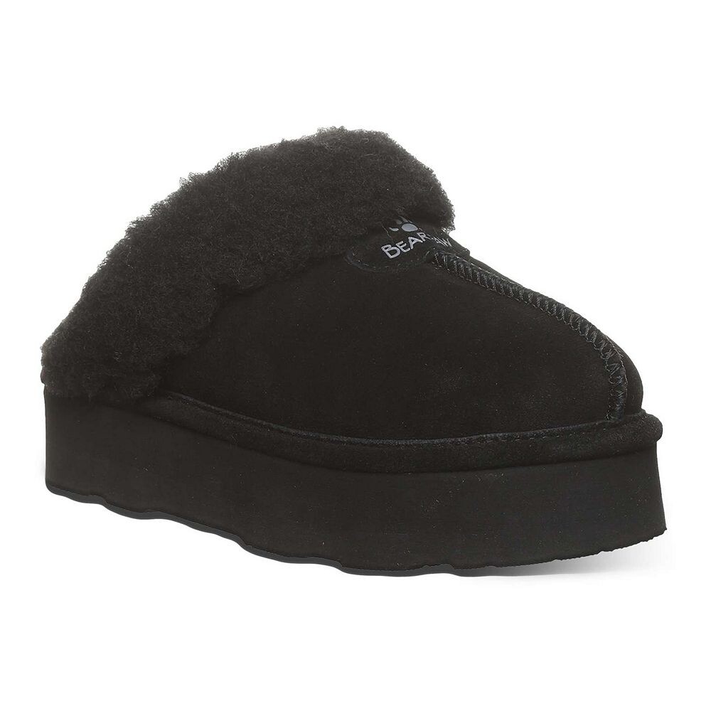 Женские тапочки на платформе Bearpaw Retro Loki, черный