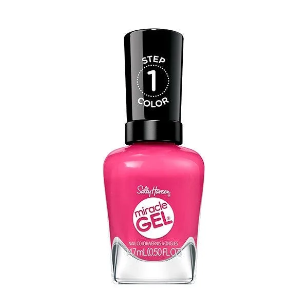 Лак для ногтей SALLY HANSEN Miracle Gel, 350 Work Hard Play Pink