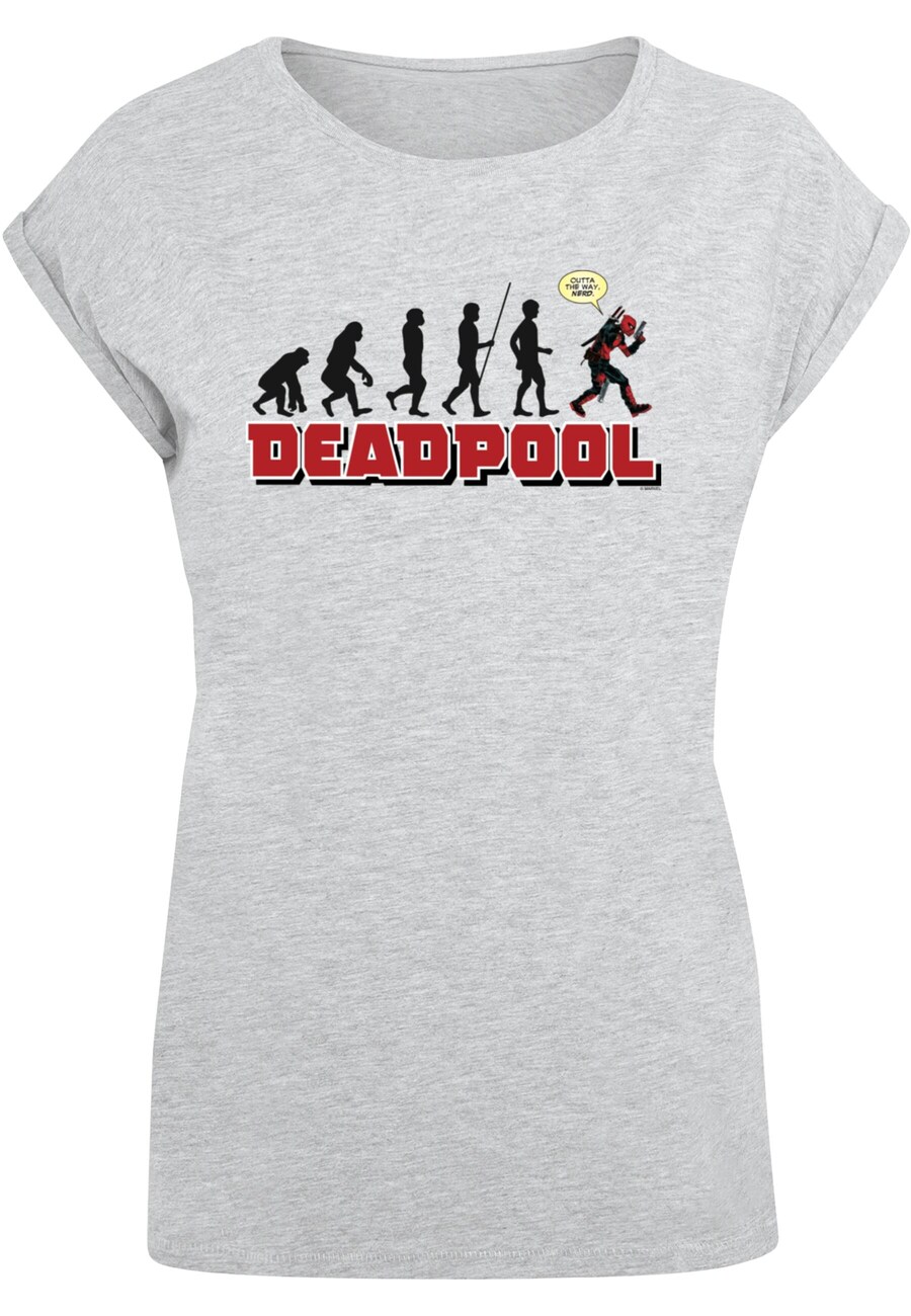 

Рубашка ABSOLUTE CULT Deadpool - Evolution, пятнистый серый