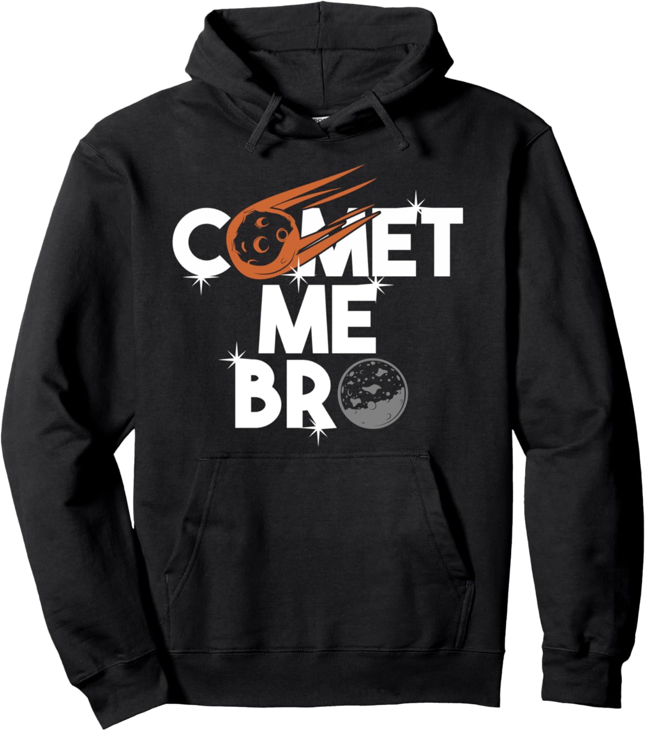 

Забавная шутка про комету - Толстовка с забавным космическим принтом Comet At Me Bro Comet Space Fan Gift Apparel Universe Planet Tees, черный