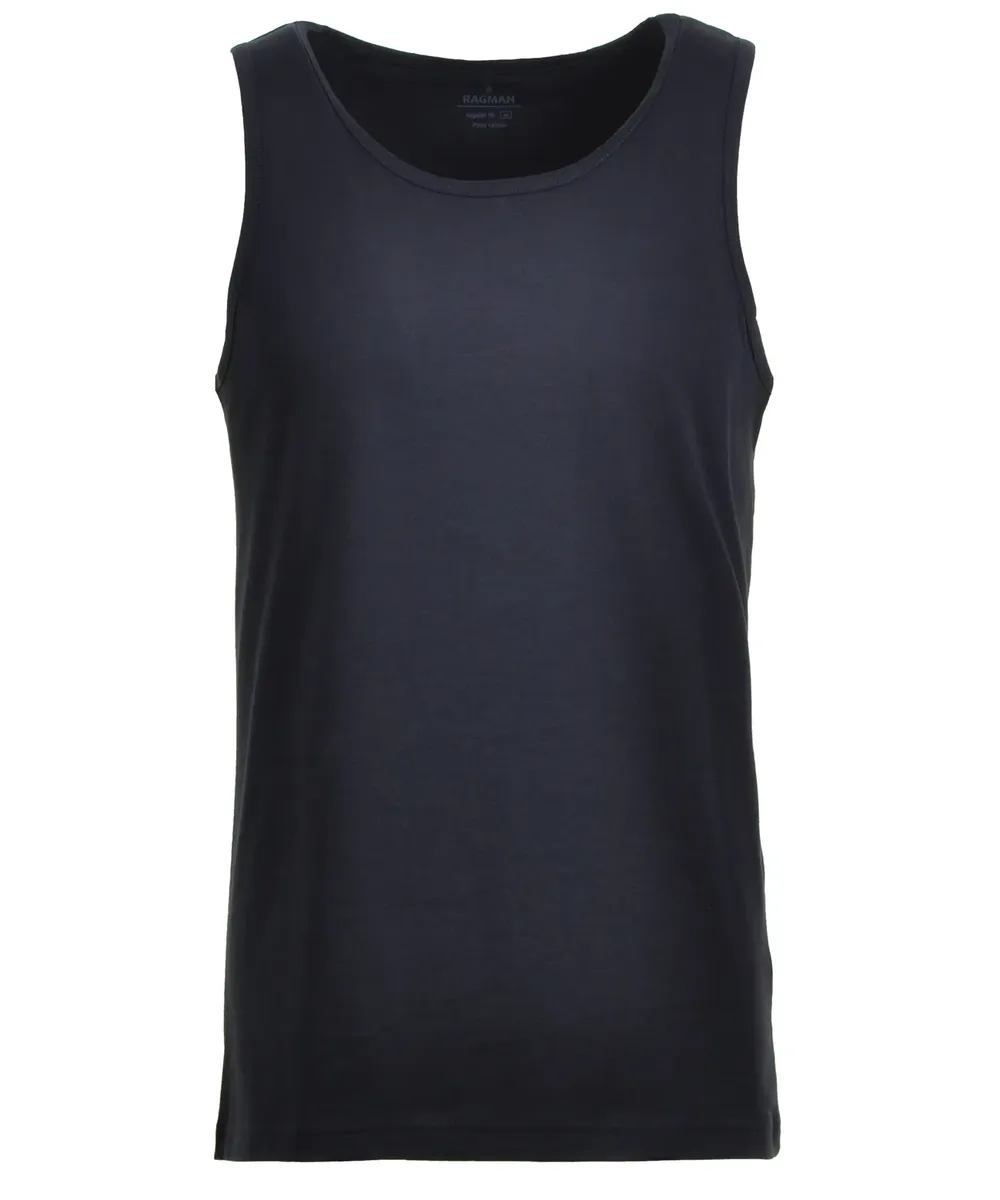 

Мускулистая рубашка RAGMAN, синий