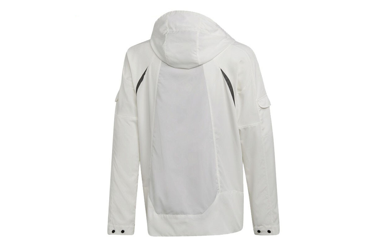 Куртка мужская Off White Adidas Originals, цвет Jade White — фото 2