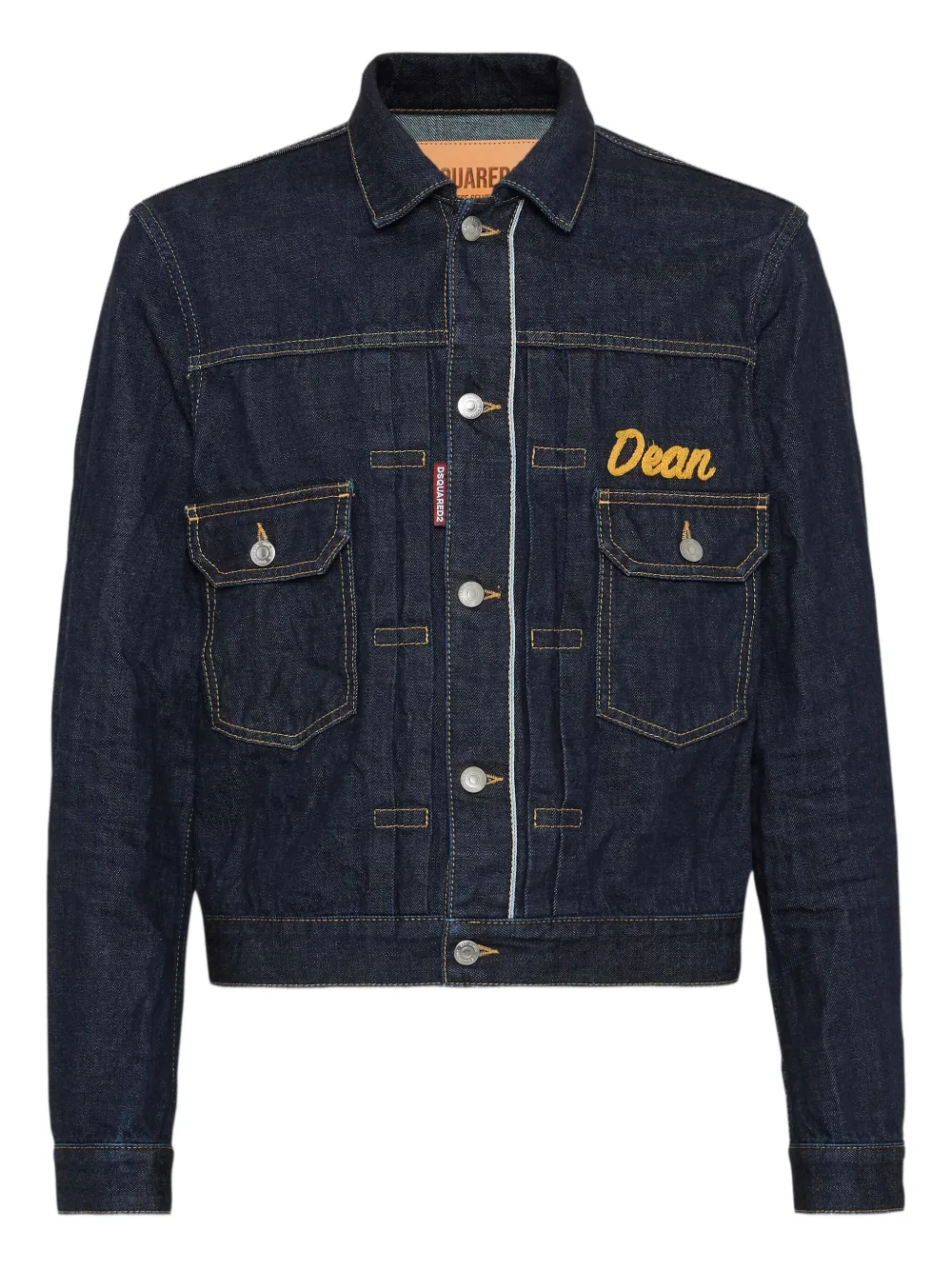 

Джинсовая куртка Rebel DSQUARED2, синий