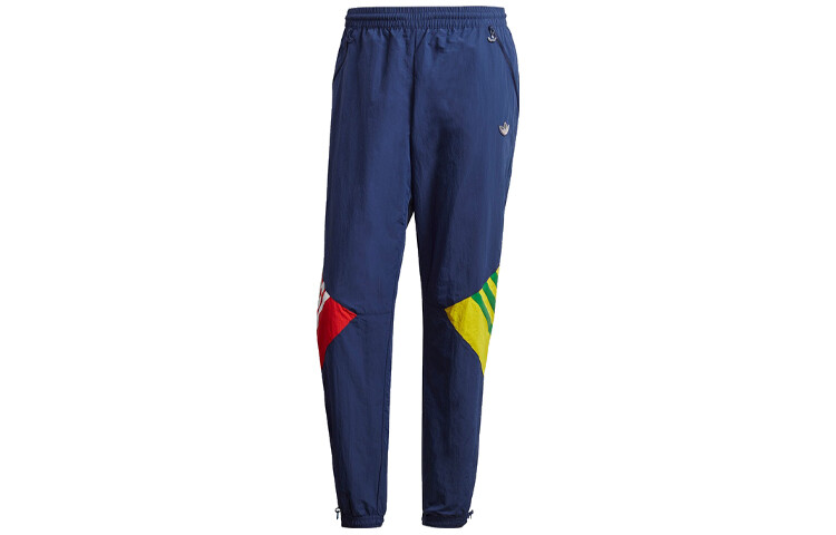 

Трикотажные спортивные штаны мужские темно-синие Adidas Originals, темно-синий