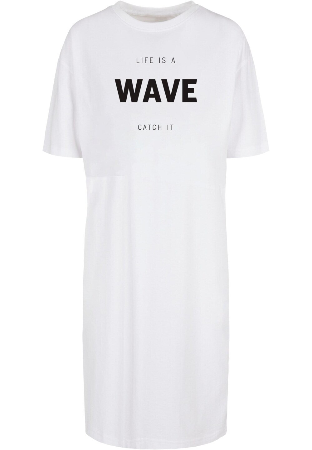 

Платье Merchcode Summer - Life is a wave, белый