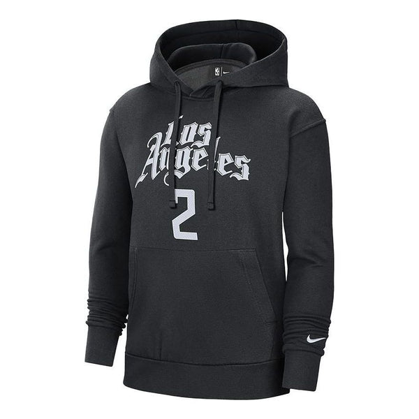 

Толстовка Nike NBA City Edition Los Angeles Clippers No. 2 Sports Pullover Hoodie, черный