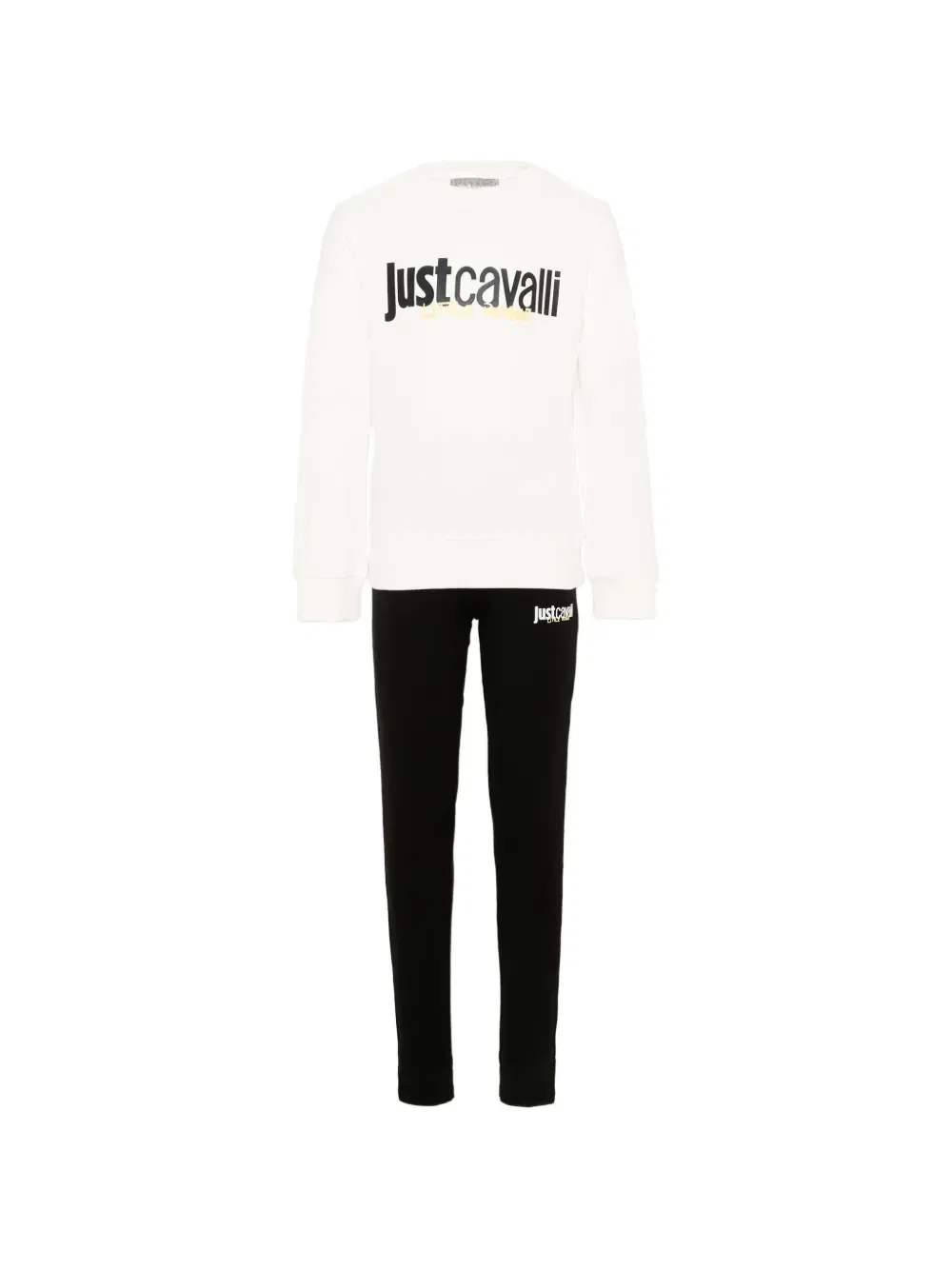 Спортивный костюм с логотипом Just Cavalli Kids, белый