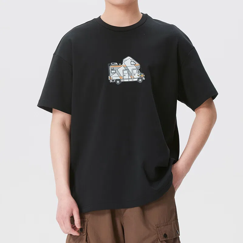 Футболка Terrex унисекс, черная, с круглым вырезом Adidas, Black — фото 3