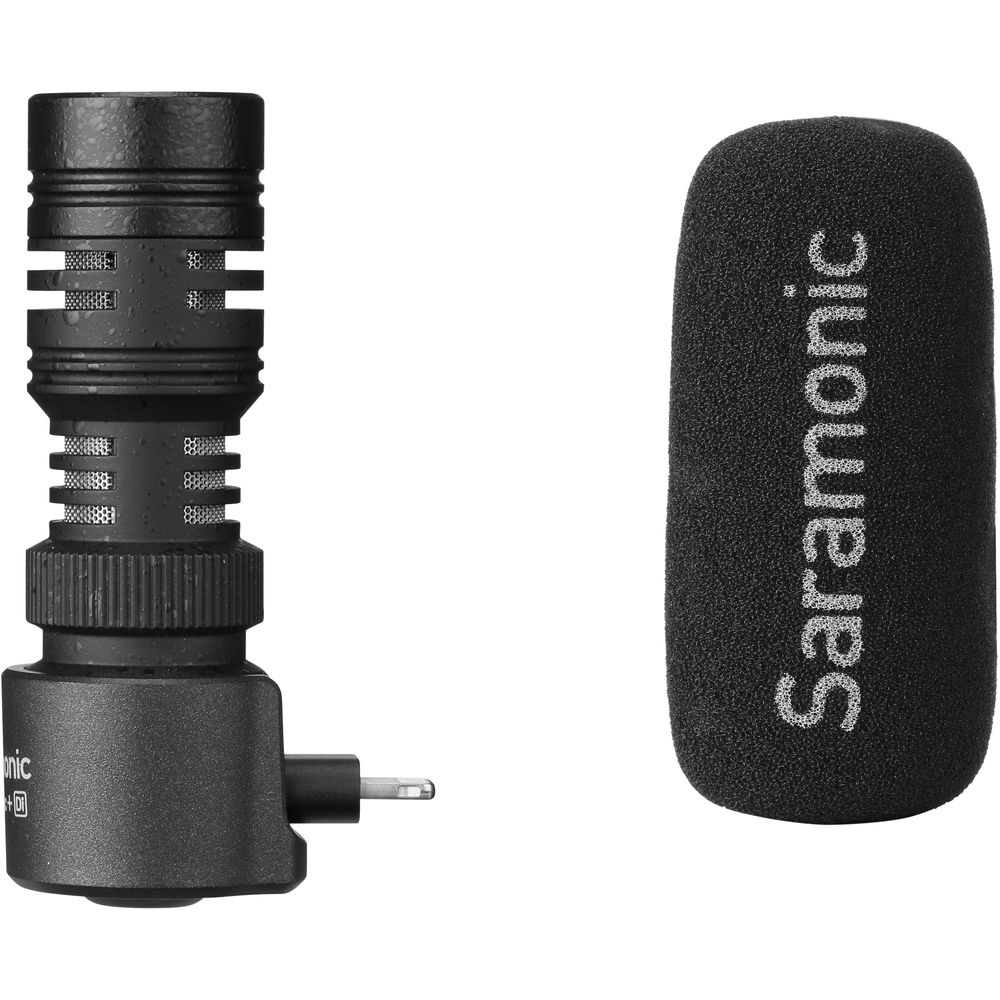 

Saramonic SmartMic+ Di Компактный направленный микрофон с разъемом Lightning для мобильных устройств iOS