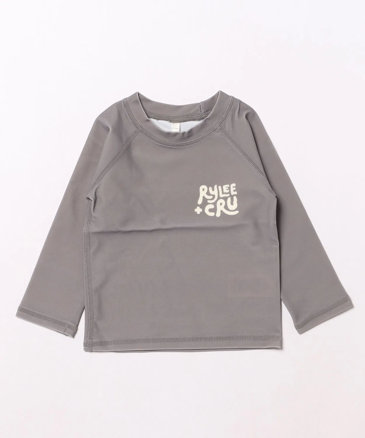 Рашгард Rylee + Cru с логотипом, длинный рукав, синий