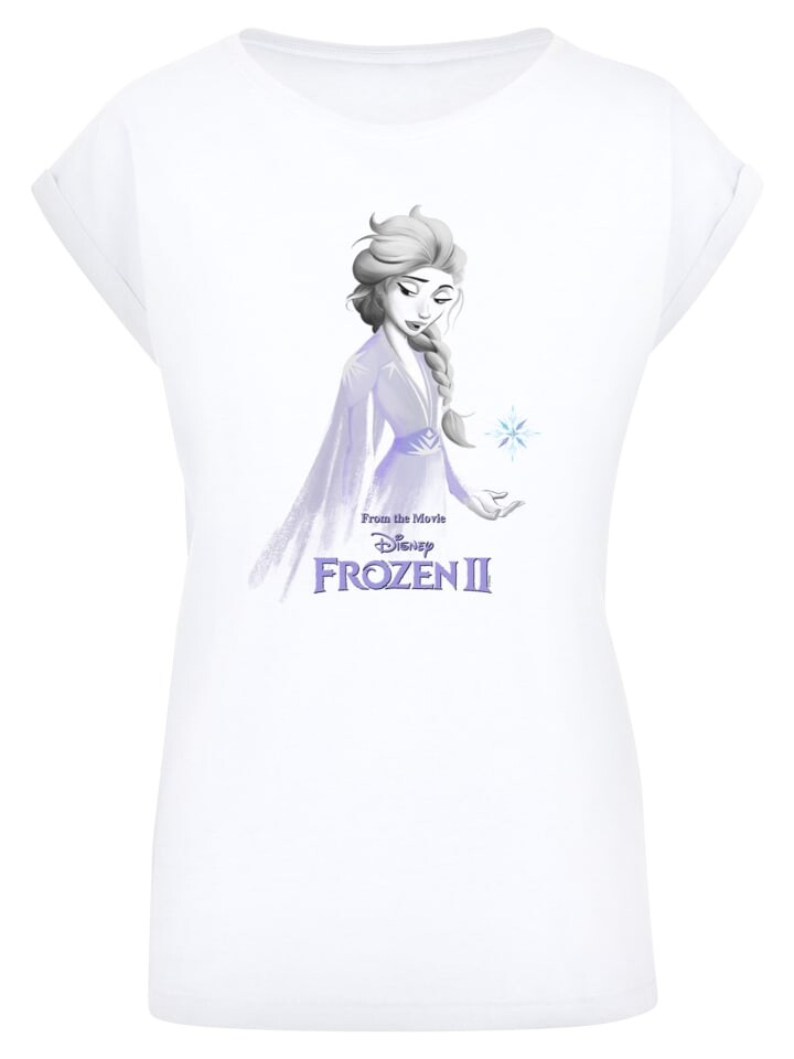 

Футболка F4NT4STIC Disney Frozen 2 Elsa Unity Snowflake, белый