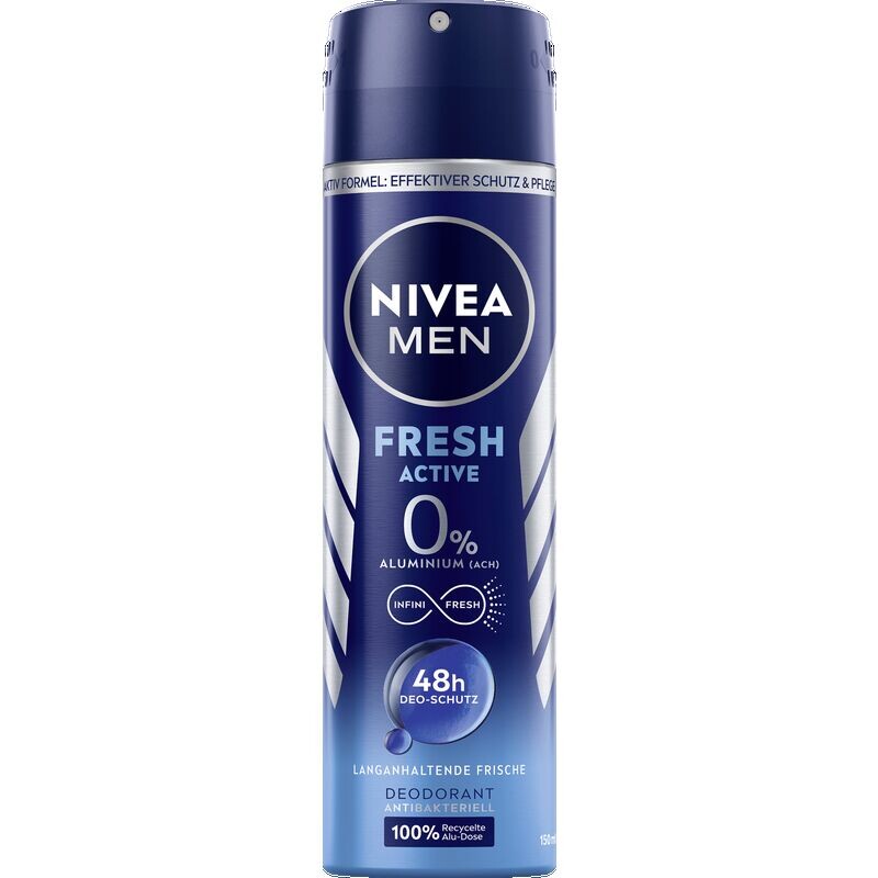 

Дезодорант-спрей Fresh Active NIVEA, 150 ml