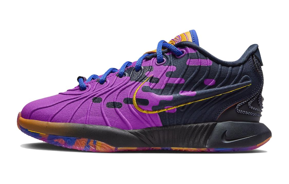 

LeBron 21 SE Welcome To Camp GS Nike, фиолетово-синий