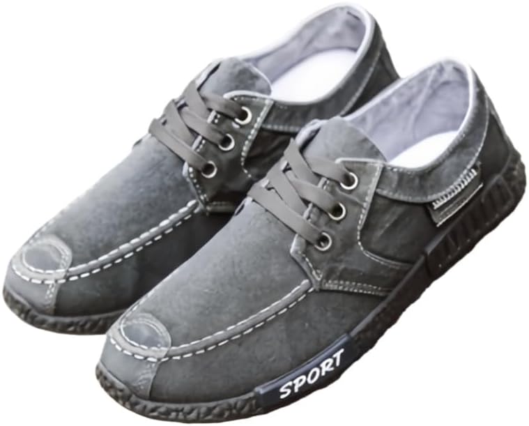 

Модные мужские кеды на шнуровке из холщовой ткани. Мягкий и удобный верх. Подходят для всех сезонов Clolinde, серый