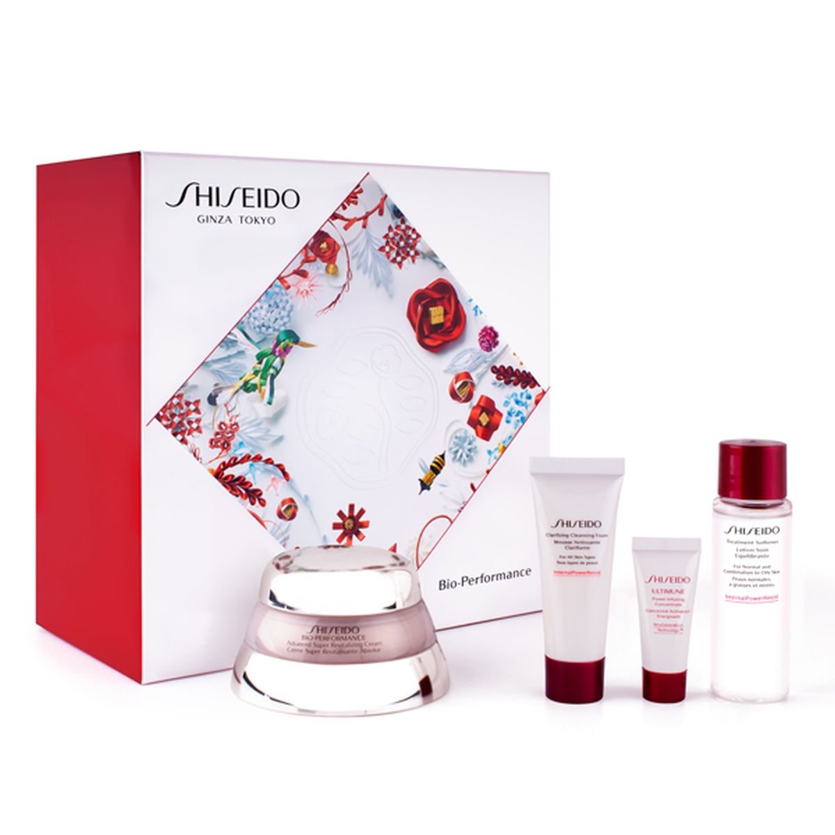 

Shiseido, Bio-Performance, набор косметики, 4 шт