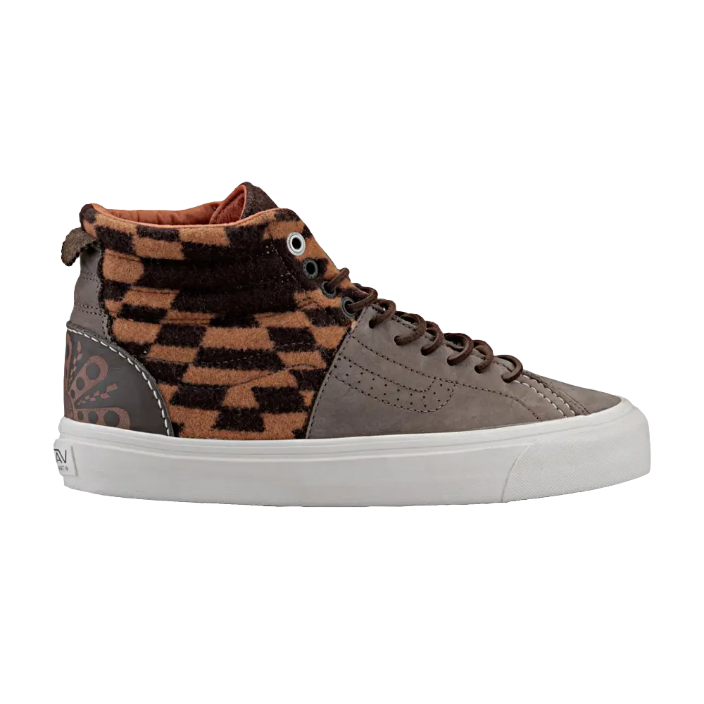 Кроссовки Taka Hayashi x Sk8-Huarache LX Vans, коричневый