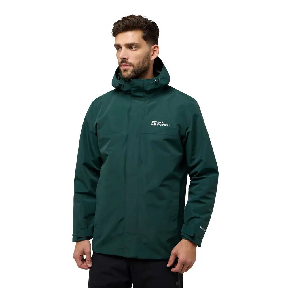 

Куртка Jack Wolfskin Altenberg 3In1, зеленый