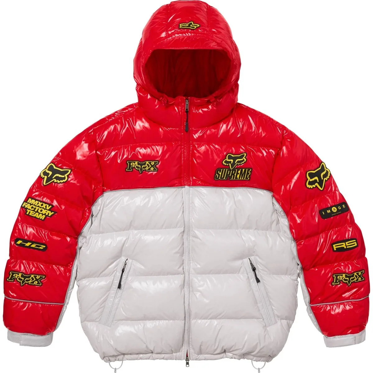 Куртка с логотипом Fox Racing Supreme, красный