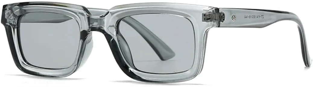 

Солнцезащитные очки с защитой UV400 | Компактная легкая оправа, цветные линзы | Для женщин и мужчин, для занятий спортом на открытом воздухе и вождения LXLHWN, Silver