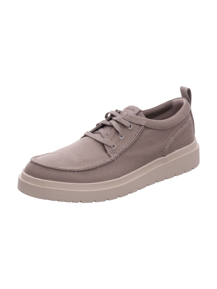 Мужские спортивные тапочки серого цвета Clarks — фото 2