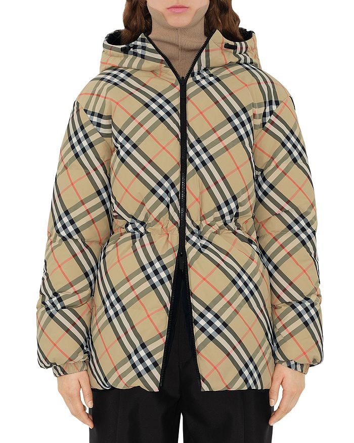 

Куртка-пуховик Keswick с двусторонним дизайном Burberry, коричневый/бежевый