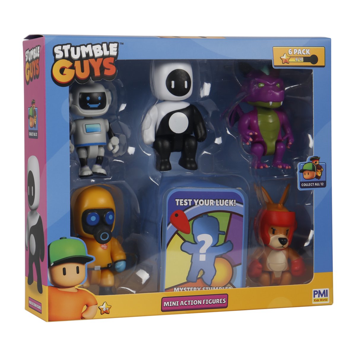 

Мини Фигурки Stumble Guys S2 — 6 Упаковок В Коробке Deluxe Версия B