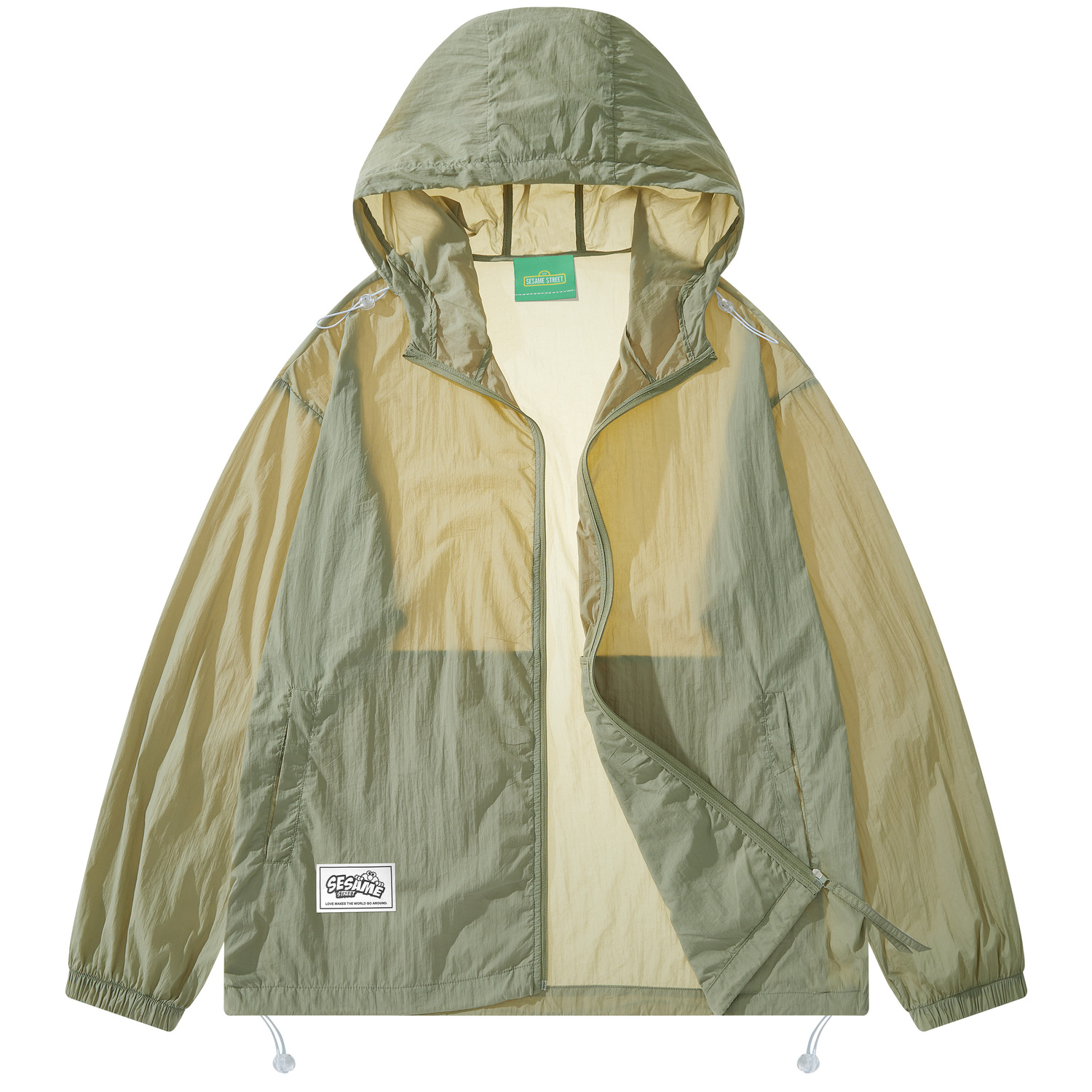 

SESAME STREET Защитная одежда от солнца унисекс, Gray Green