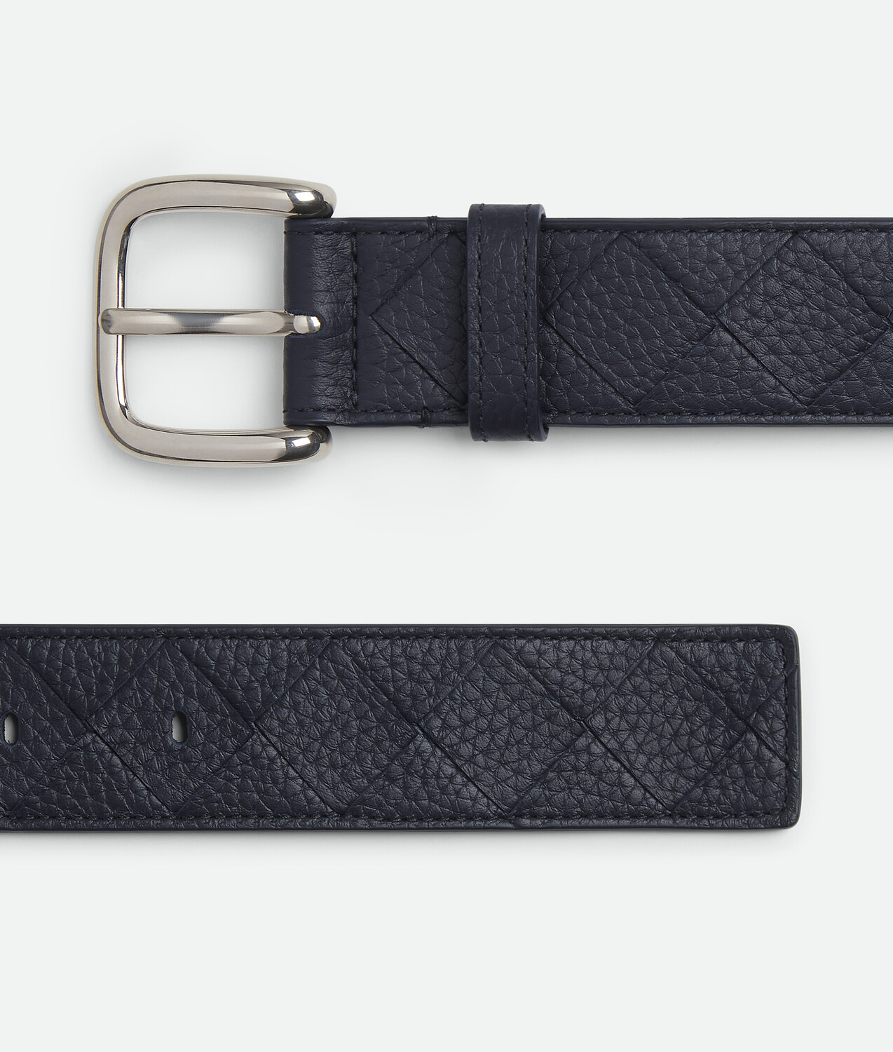 Intrecciato belt BOTTEGA VENETA, ночной — фото 4