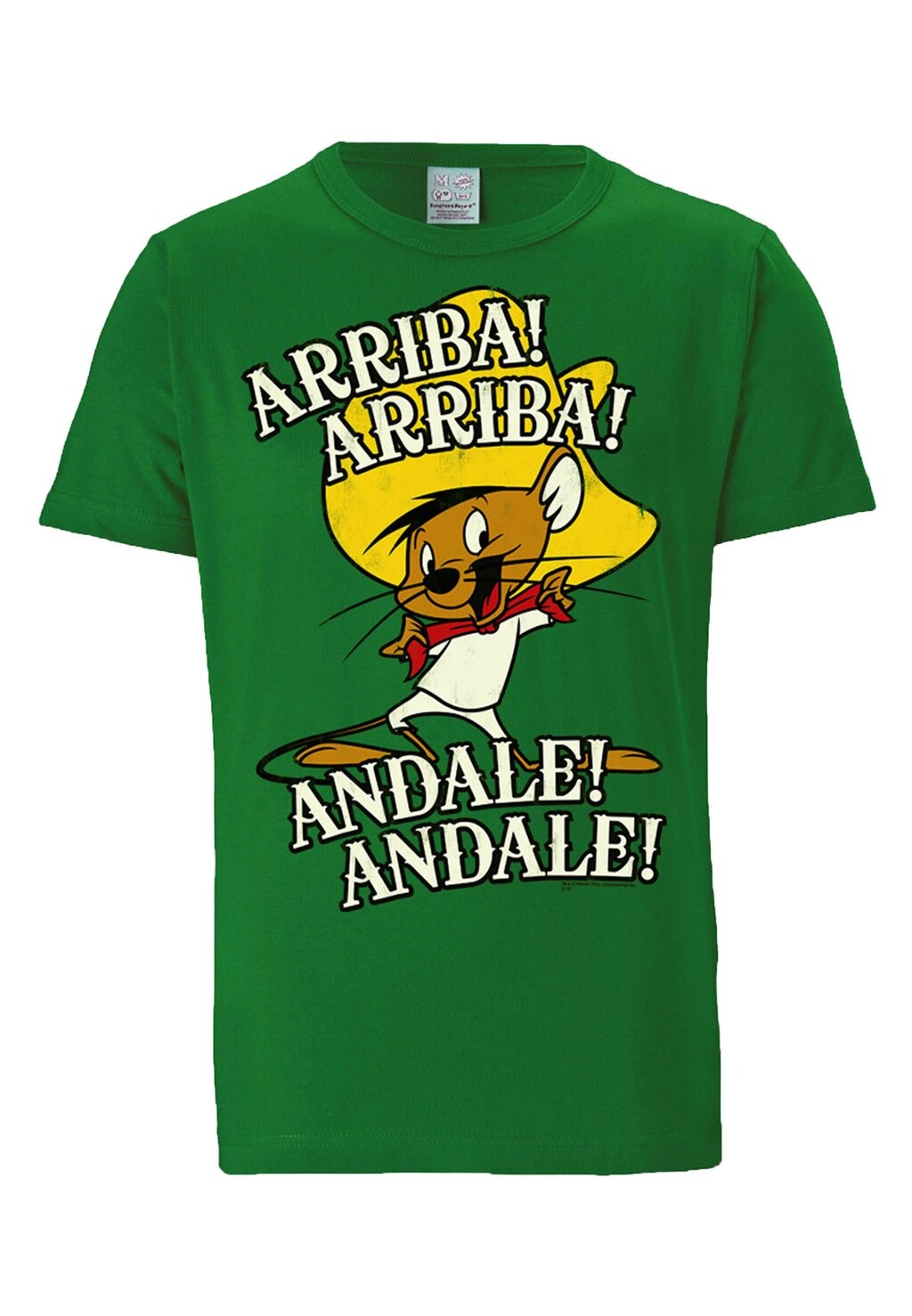 

Футболка с принтом LOONEY TUNES SPEEDY GONZALES LOGOSHIRT, зеленый