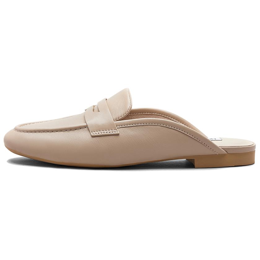 NINE WEST Женские противоскользящие тапочки с закрытым носком абрикос, цвет Apricot