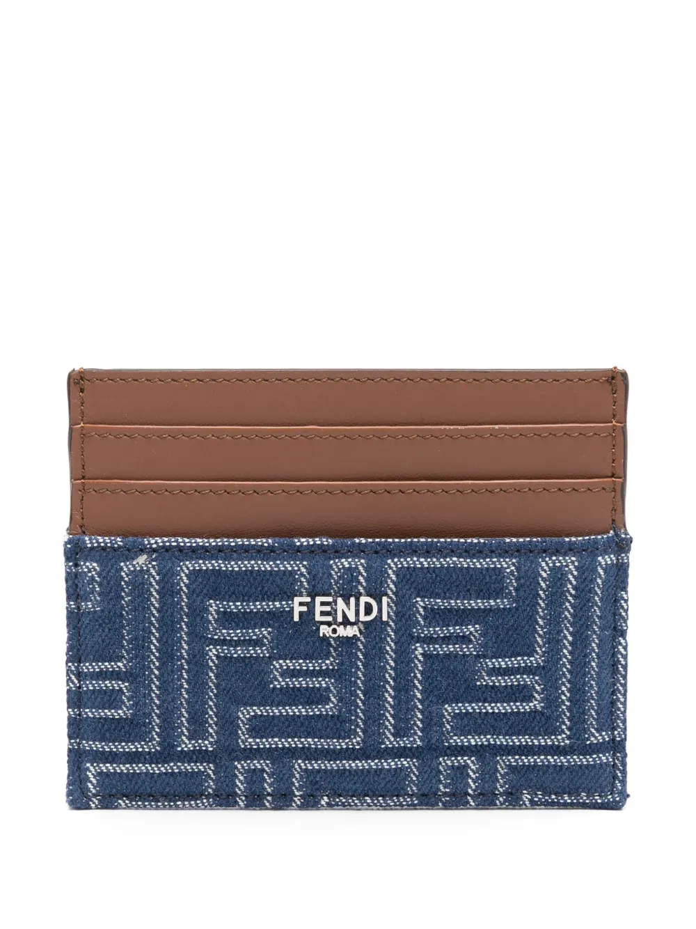

Кошелек с логотипом FF FENDI, синий