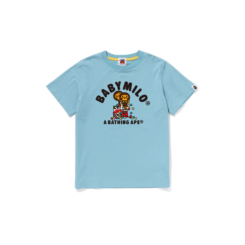 

Детская футболка A Bathing Ape, желтый
