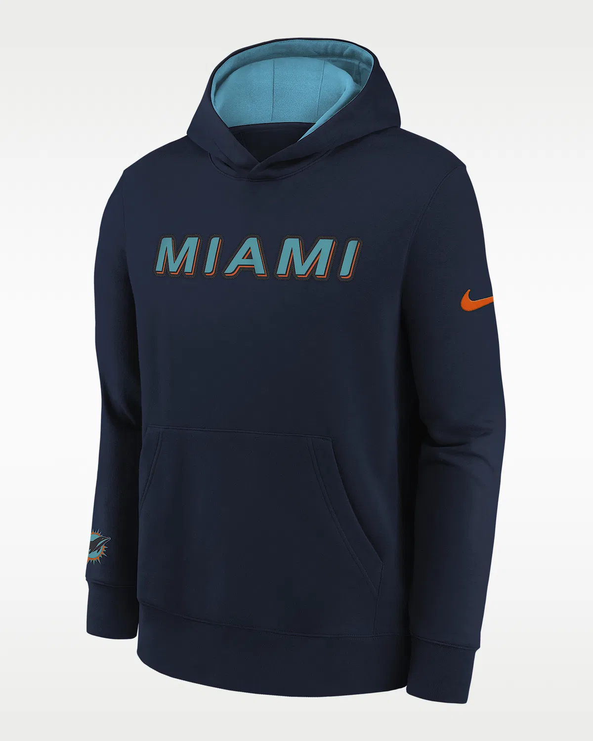 Детская Nike NFL толстовка Miami Dolphins Rivalry Club, Navy