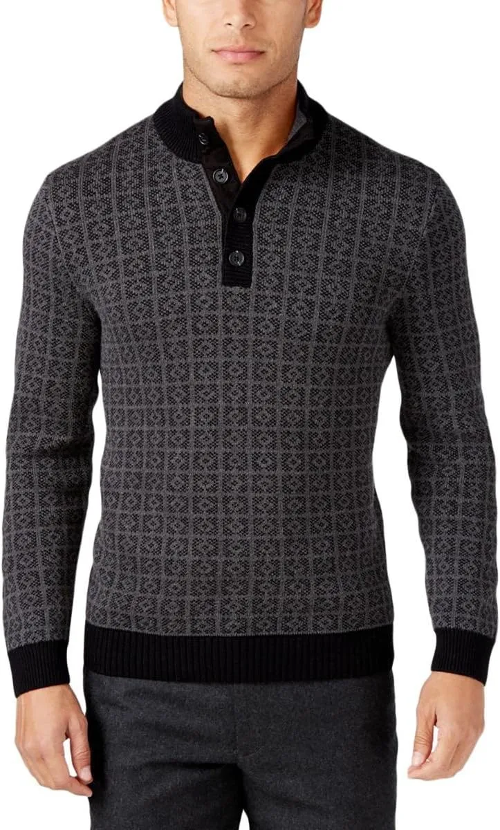 

Свитер Tasso Elba мужской на пуговицах