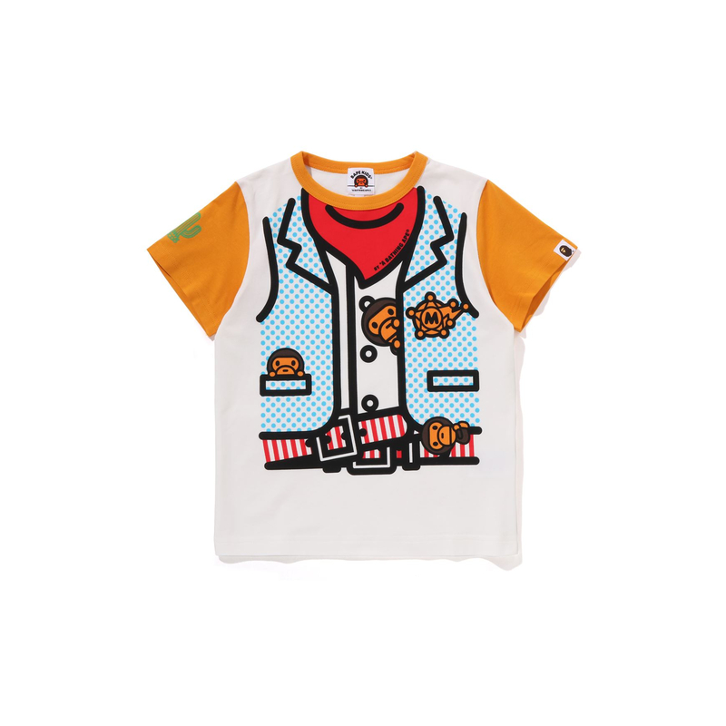 

Футболка для детей 3-7 лет A BATHING APE, оранжевый