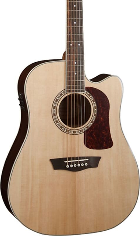 

Акустическая гитара Washburn Heritage D20SCE Acoustic-Electric Guitar, Natural