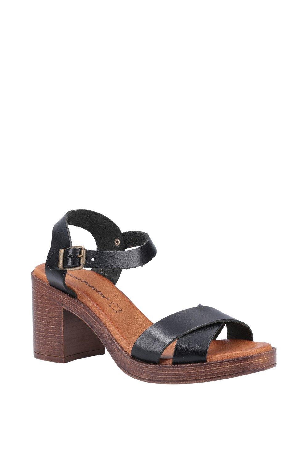 Сандалии из гладкой кожи 'Джорджия' Hush Puppies, черный
