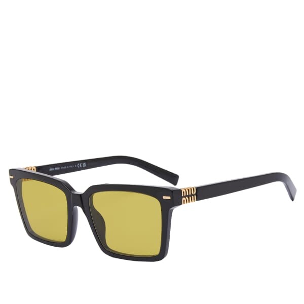

13Z солнцезащитные очки Miu Miu Eyewear, черный