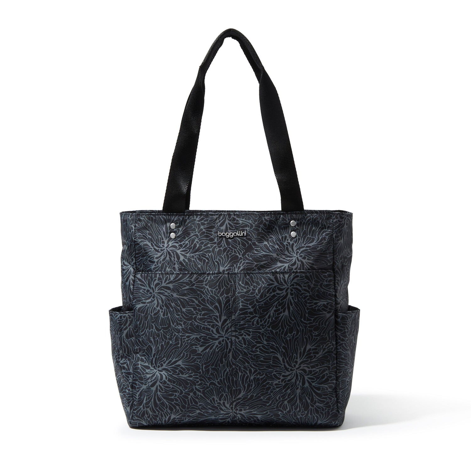 

Baggallini Женская повседневная большая сумка Carryall, цвет Midnight Blossom