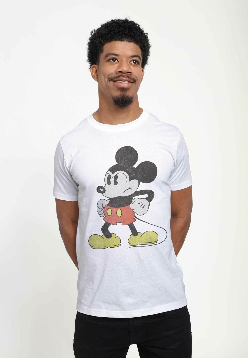 

Футболка с принтом DISNEY CLASSIC MICKEY MIGHTIEST MOUSE UNISEX Henry Tiger, белый