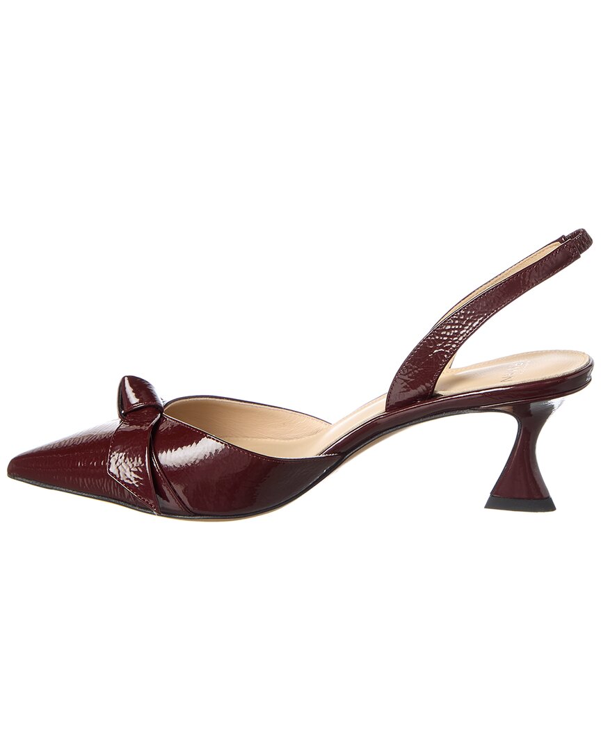 Alexandre Birman Clarita Bell 60 Patent Slingback Pump, красный — фото 2