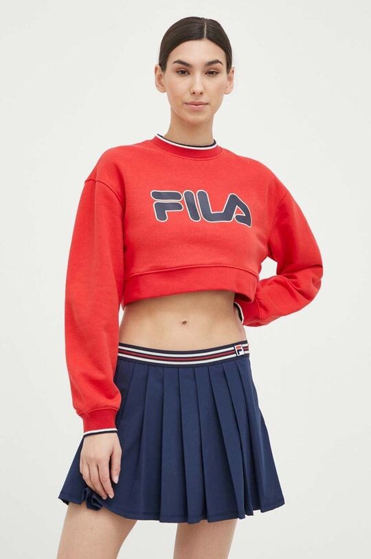

Толстовка для Хейли Бибер Fila, красный