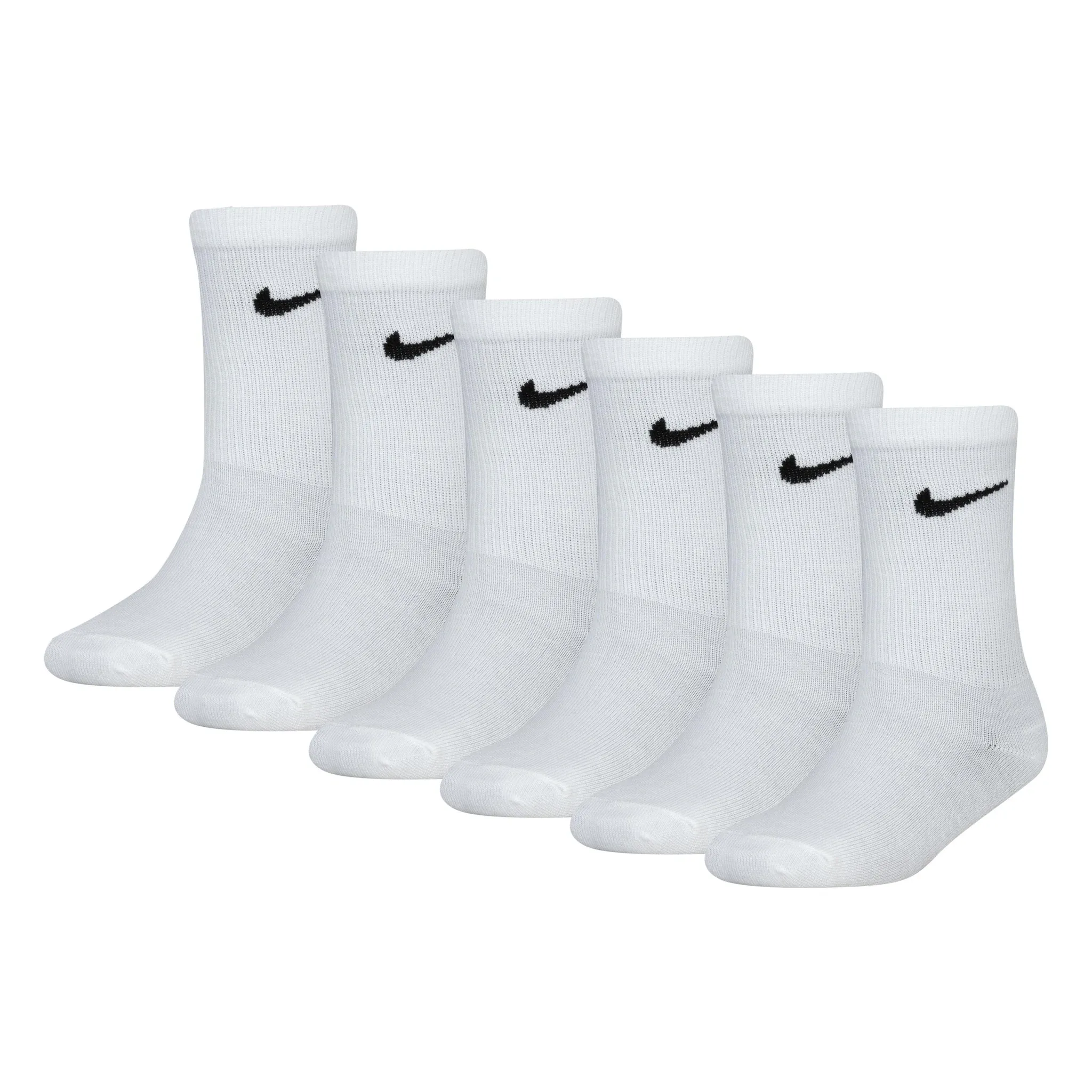 

Теннисные носки Nike Sportswear «NHN NIKE PACK CREW», (6 пар), от 5 до 7 лет, белый