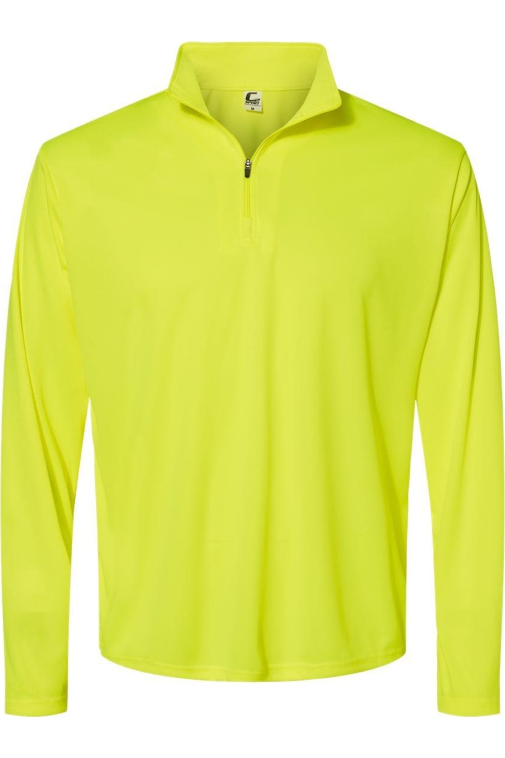 

Спортивный свитер с застежкой-молнией на четверть длины C2 C2 Sport, цвет safety yellow