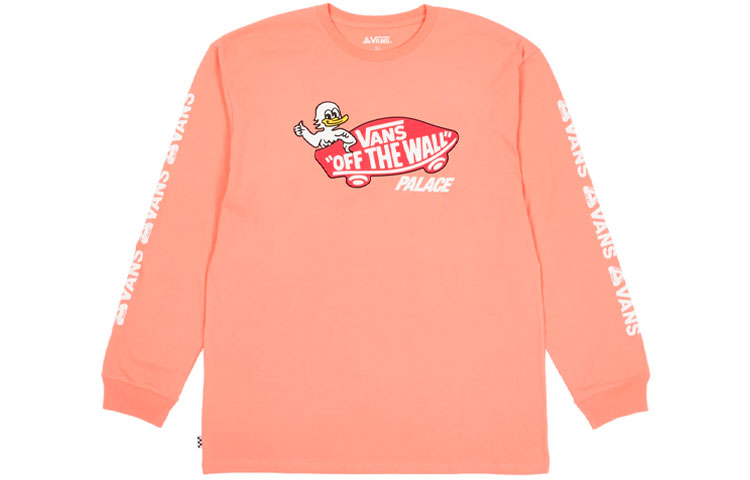 

Футболка с длинным рукавом X Vans Duck Out PALACE, оранжевая