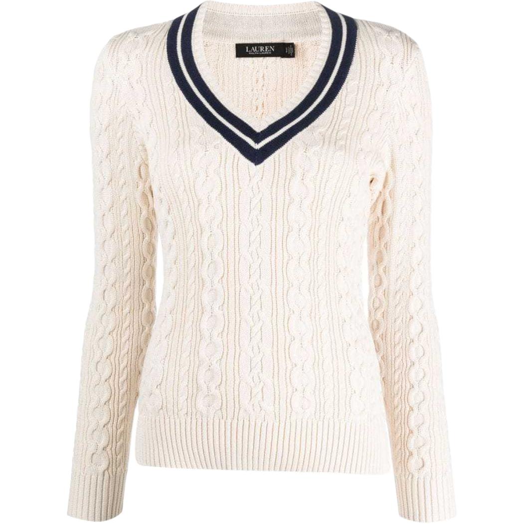 

Свитер женский айвори Polo Ralph Lauren, слоновая кость