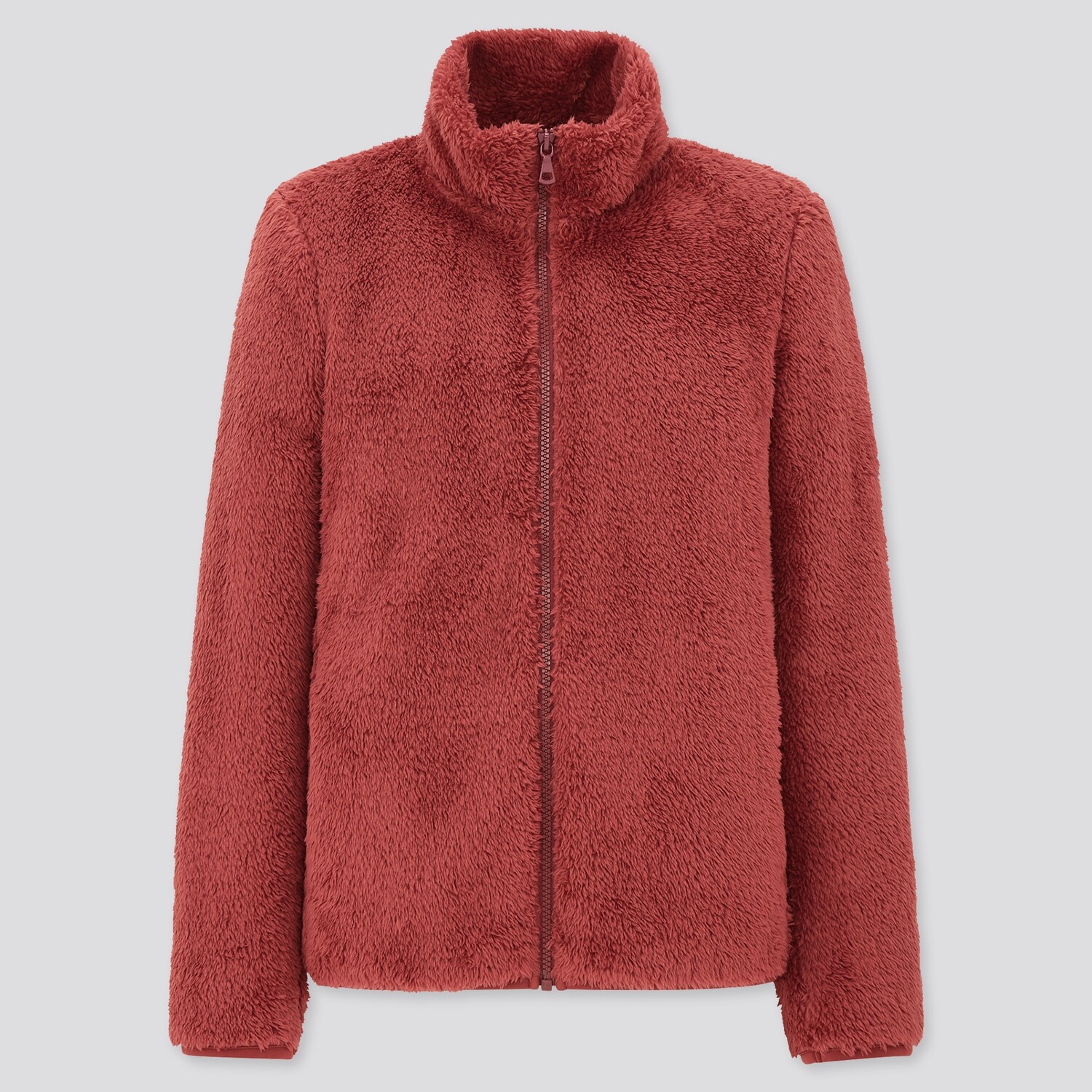 

Куртка Uniqlo из пушистого флиса, 16 красный